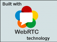 Built with WebRTC technology